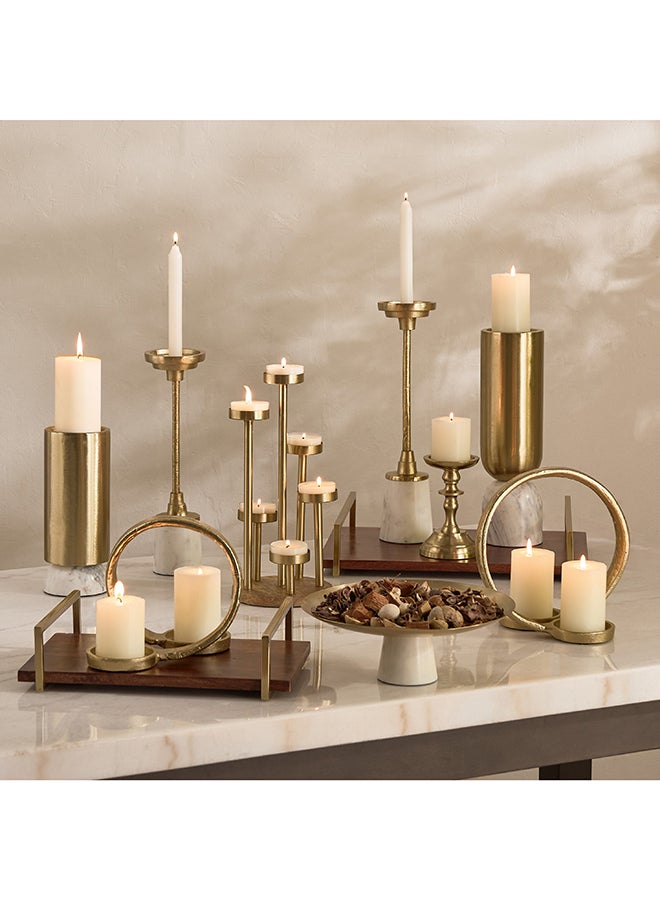 Home Box Gold Decorative T-Light Holder for Home - Image 4